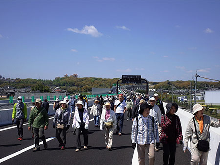 京都第二外環状道路　開通式