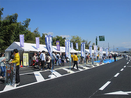 京都第二外環状道路　開通式